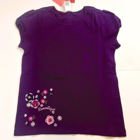 NWT Gymboree Girl Flower Hem Jean & Romantique Tee Size 9 - Picture 6 of 8
